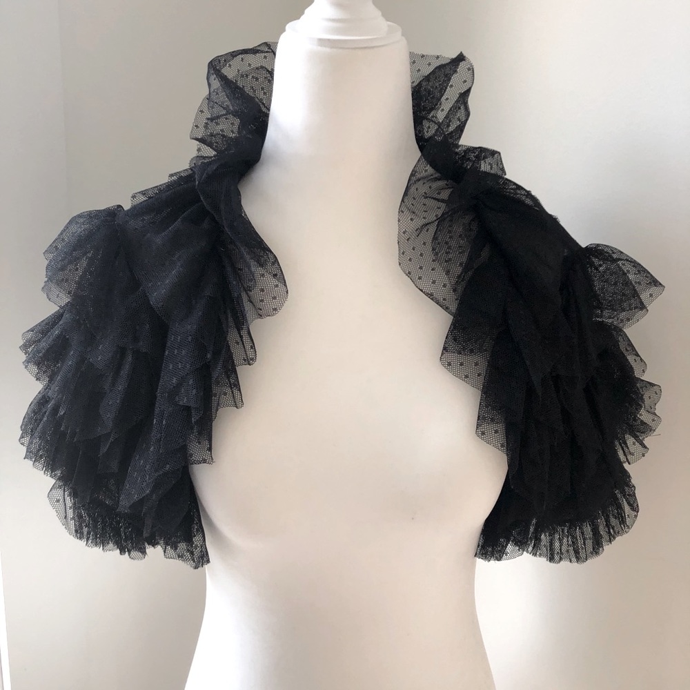 Cassin New York ruffle bolero